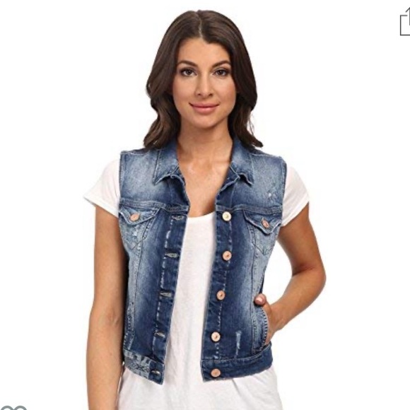 Mavi Jeans Denim Jodi Vest - Picture 3 of 8